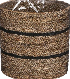 Hot Everydays by Pflanzkorb Celestial naturell / schwarz D 14 H 14 cm Pflanzkörbe|Pflanzkörbe