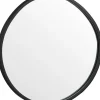 Outlet Everydays by Spiegel Melissa zwart D 38 H 2 cm Spiegel