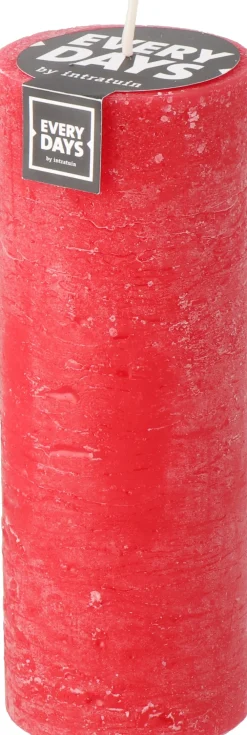 Sale Everydays by Stumpenkerze Rustic rot 100 Std. D 7 H 19 cm Stumpenkerzen