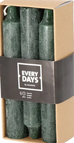 Best Everydays by Stabkerzen Rustic grün 6 Std. 6 St. Stabkerzen
