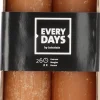 Discount Everydays by Stabkerzen Rustic orange 26 Std. 2 St. Stabkerzen