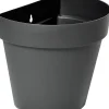 Clearance Everydays by Wand-Blumentopf Ad anthrazit 28 x 20 x 23,5 cm Wand-Blumentöpfe|Blumentöpfe & Pflanzgefäße