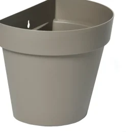 Best Everydays by Wand-Blumentopf Ad taupe 28 x 20 x 23,5 cm Wand-Blumentöpfe|Blumentöpfe & Pflanzgefäße