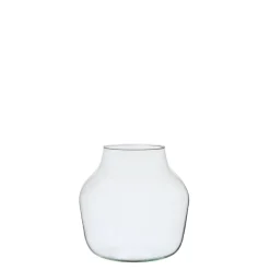 Outlet Everydays Vase Lucello Glas transparent D 19 cm H 19 cm Vasen & Krüge|Blumentöpfe & Pflanzgefäße