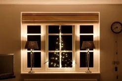 Discount Fairybell Fensterweihnachtsbaum 60 LEDs warmweiß H 125 cm Led Weihnachtsbäume (Außen)