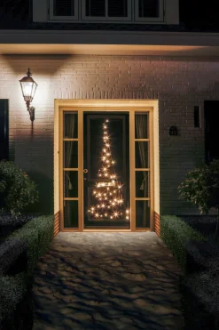 Clearance Fairybell Weihnachtsbeleuchtung für Tür H 210 cm mit 60 LEDs warmweiß Led Weihnachtsbäume (Außen)