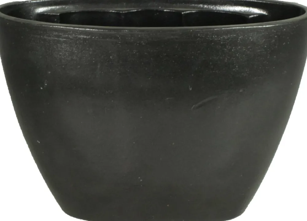 Floran Orchideenschale 32 x 14,5 x 22,5 cm anthrazit Blumentöpfe & Pflanzgefäße|Blumentöpfe