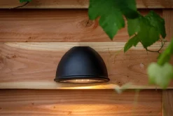 Best Garden Lights Wandlampe Boaz schwarz 16,4 x 7 x 10,7 cm Außenwandleuchten