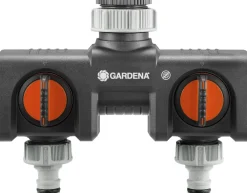 Outlet Gardena 2-Wege-Verteiler für 26,5 mm (G 3/4") und 33,3 mm (G 1") Gewinde Gießen & Bewässerung|Rasensprenger & Bewässerungssysteme