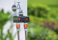 Outlet Gardena 2-Wege-Verteiler für 26,5 mm (G 3/4