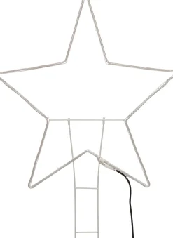 Discount Gartenstecker Stern D 80 cm mit 270 LEDs beleuchtet warmweiß Weihnachtsfiguren (Außen)