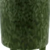 Outlet Gina Da Blumentopf mit Füßen Crus grün D 20 H 24 cm Blumentöpfe & Pflanzgefäße|Blumentöpfe