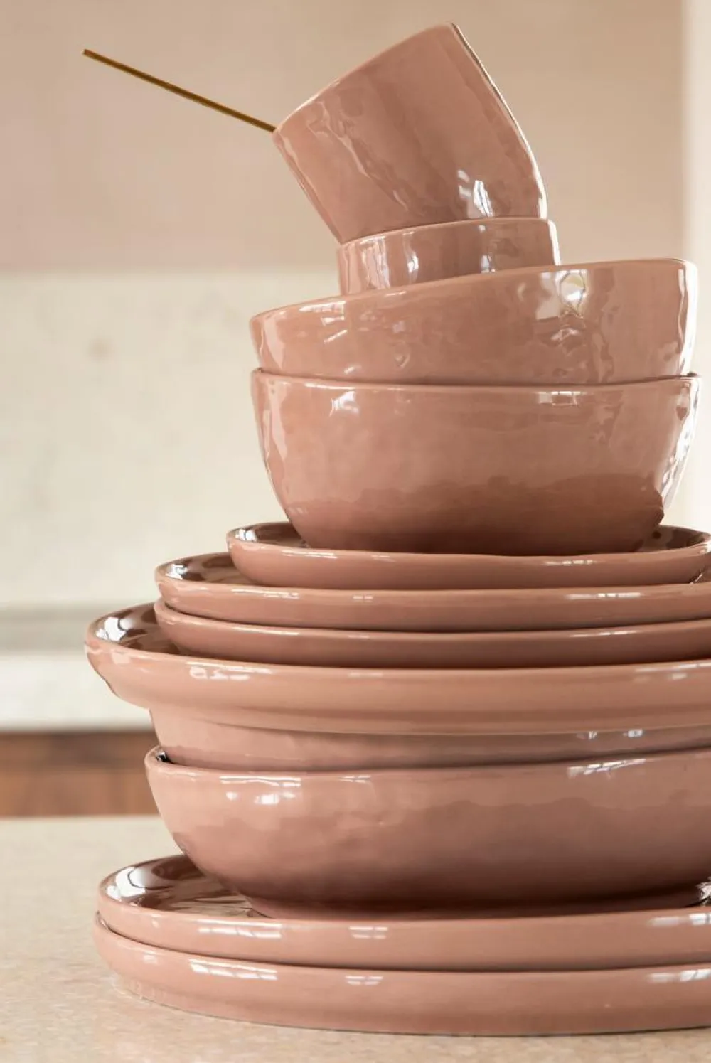 Clearance Gusta Schale terracotta D 20,8 H 4 cm Geschirr & Gläser