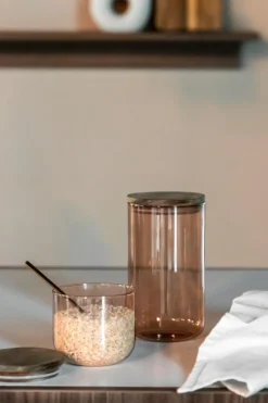 Online Gusta Vorratsglas orange D 10 H 11,5 cm Aufbewahrung & Mitnehmen