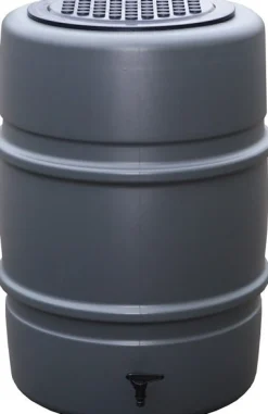 Outlet Harcostar Regentonne 168 L anthrazit Gießen & Bewässerung|Regentonnen