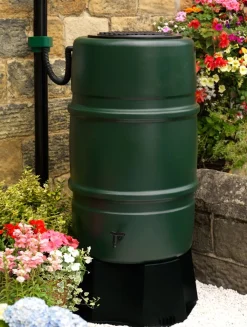 Sale Harcostar Regentonne D 58 H 79 cm grün Gießen & Bewässerung|Regentonnen