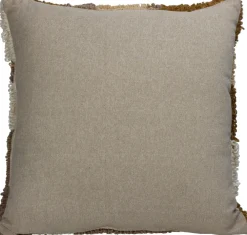 Outlet HD Collection Dekokissen Jollie braun / grau 45 x 45 cm Kissen|Dekokissen