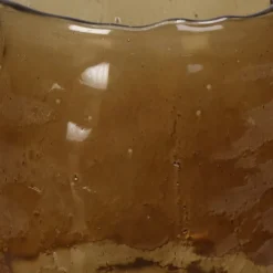 Discount HD Collection Teelichthalter braun D 11 H 9,5 cm Teelichthalter