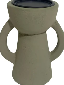 Online House of Nature Kerzenständer Sarnia grün 15 x 11 x 18 cm Kerzenständer