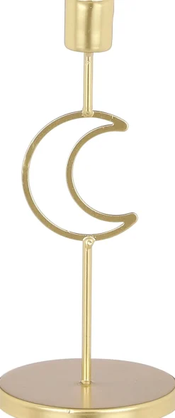 Best House of Seasons Kerzenständer Halbmond gold 21 x 9 x 9 cm Kerzenständer