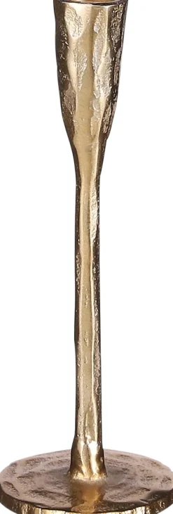 New House of Seasons Kerzenständer Stretto gold D 7 H 20 cm Kerzenständer