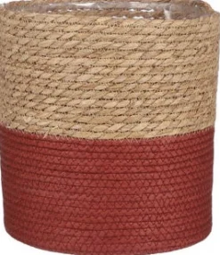 Best House of Seasons Pflanzkorb Rachel rot D 19 cm H 19 cm Pflanzkörbe|Pflanzkörbe