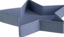 Hot House of Seasons Tablett Stern blau 31 x 31 x 5 cm Servieren