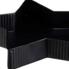 Sale House of Seasons Tablett Stern schwarz 36 x 36 x 6 cm Servieren