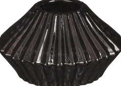 Outlet House of Seasons Teelichthalter Eloise schwarz D 7 H 4 cm Teelichthalter