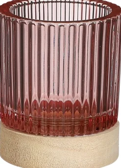 Hot House of Seasons Teelichthalter Cala rosa D 7,5 H 9 cm Teelichthalter