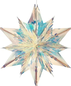 Clearance House of Seasons Weihnachtsstern Riku 60 x 55 x 25 cm Weihnachtsdeko Zum Aufhängen|Weihnachtssterne