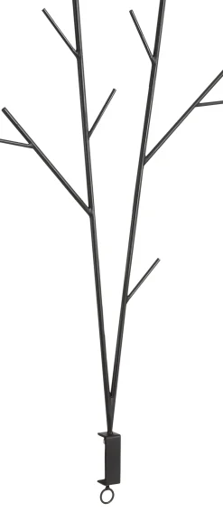 Sale House of Seasons Weihnachtsdeko Tischklemme Baum schwarz 52 x 3,5 x 97 cm Weihnachtskugelständer