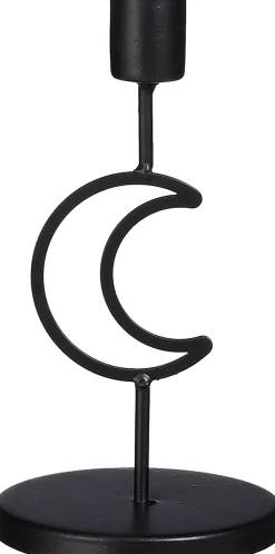 Online House of Seasons Kerzenständer schwarz D 9 H 17 cm Kerzenständer