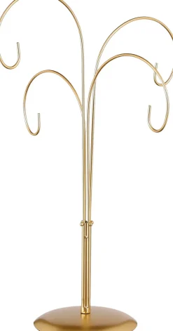 Best House of Seasons Weihnachtskugel-Ständer Nori gold D 30 H 46 cm Weihnachtskugelständer