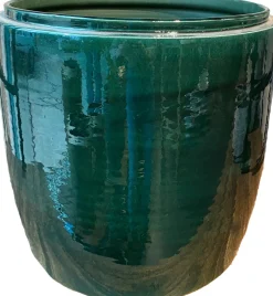 Outlet HS Blumentopf Brussel D 30 H 30 cm grün Blumentöpfe|Blumentöpfe & Pflanzgefäße