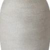 Discount HS Vase Tokio grau D 18 H 50 cm Vasen & Krüge|Blumentöpfe & Pflanzgefäße
