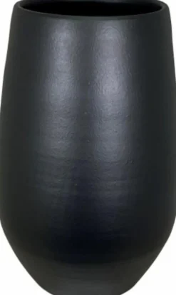 Clearance HS Blumentopf Petra schwarz D 27 H 45 cm Blumentöpfe & Pflanzgefäße|Blumentöpfe