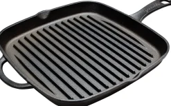 Discount Imperial Kitchen Grillpfanne schwarz 30 x 30 x 3,5 cm Pfannen