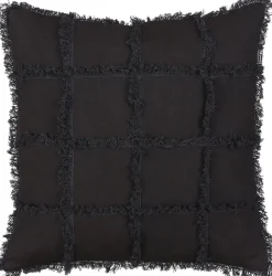 Outlet In the Mood Collection Dekokissen Kenneth schwarz 50 x 50 x 10 cm Kissen|Dekokissen