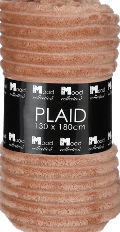 Clearance In the Mood Collection Decke Lorens braun 180 x 130 cm Decken & Plaids