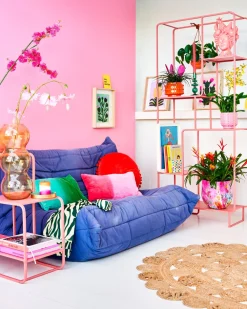 Hot In the Mood Collection Dekokissen PomPom rot D 40 H 12 cm Kissen|Dekokissen