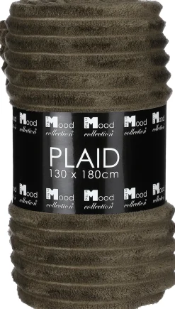 Outlet In the Mood Collection Decke Lorens grün 180 x 130 cm Decken & Plaids