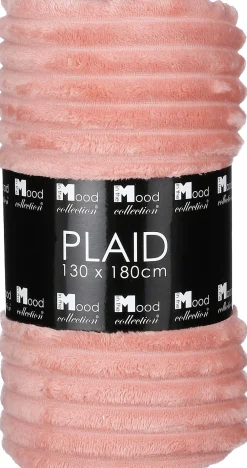 New In the Mood Collection Decke Lorens rosa 180 x 130 cm Decken & Plaids