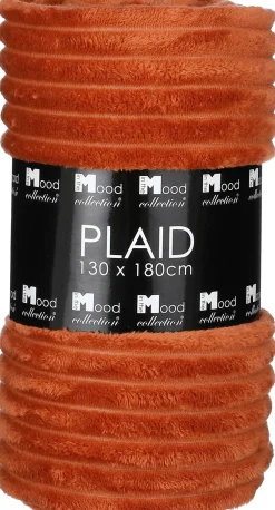 In the Mood Collection Decke Lorens terracotta 180 x 130 cm Decken & Plaids