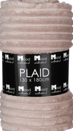 New In the Mood Collection Decke Lorens beige 180 x 130 cm Decken & Plaids