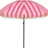 Hot In the Mood Collection Sonnenschirm Rissy rosa Streifen 30+UV D 220 cm Sonnenschirme