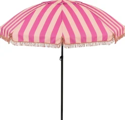 Hot In the Mood Collection Sonnenschirm Rissy rosa Streifen 30+UV D 220 cm Sonnenschirme
