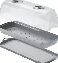 Discount Anzuchtkasten mit Deckel grau 51,1 x 19,6 x 18,5 cm Anzuchtkästen & Mini-Gewächshäuser