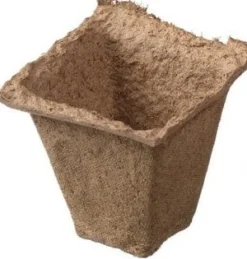 Discount Anzuchttöpfe viereckig 8 x 8 cm 16 St. Anzuchttöpfe