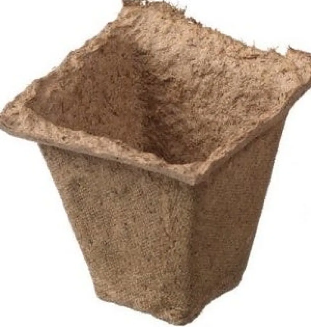 Discount Anzuchttöpfe viereckig 8 x 8 cm 16 St. Anzuchttöpfe